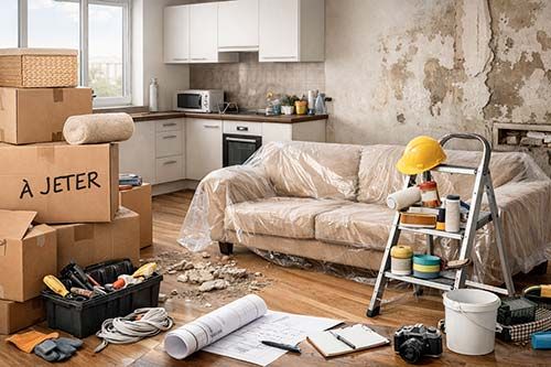 Comment préparer son appartement avant une remise en état ?