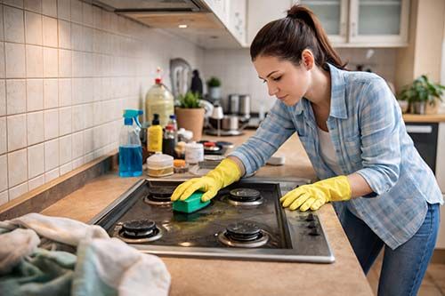 Comment récupérer une cuisine très encrassée
